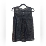 Shannon Ford Black Sleeveless Blouse Size XL Photo 4