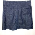 Boden Womens Pencil Denim Jean Skirt Cotton Stretch Back Zip Blue Size 10R Photo 1