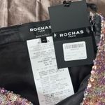 Rochas Paris Designer Sequin Set NWT Silver Size 4 Photo 2