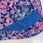 Lilly Pulitzer Luxletic Ocean Trail Shorts Blue Pink Floral Running XS Photo 8