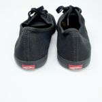 Vans  Black Sneaker Shoes in women's size 8 and men's size 6.5 Photo 3