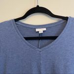 J.Jill Pure Jill Blue Long Sleeve Tunic Dress with Pockets Size Extra Small Photo 6