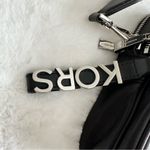 Michael Kors  Medium Leather Logo Tape Crossbody Bag Photo 2