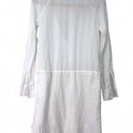 James Perse  Standard 0/XS Milk White Cotton Crepe Raglan Sundress Swim Cover-Up Photo 6