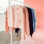 Nordstrom Shop Darling Choose Joy Crop Hoodie Photo 1