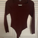 White Birch Women’s long sleeve brown body suit  Photo 0