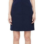 Theory  Onine Oxford Knit Day Dress in Navy size‎ 10 Photo 0