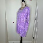 LuLaRoe  Discontinued Irma Top in Purples, Pink, Yellow, Lavender & White Size L Photo 4