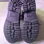 Cougar Brown Leather Combat Boots Size 8 Photo 14