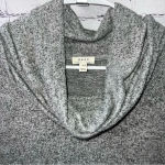 Joie Soft‎ Cowl Neck Long Sleeve Cozy Sweater in Marled Gray Size XS Photo 5