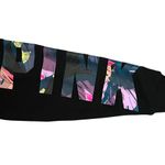 PINK - Victoria's Secret Victoria’s Secret PINK Quarter-Zip Black Pullover Sweatshirt - Size M - Kangaroo pocket Photo 7