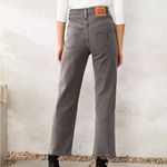 Levi's Levi’s Ribcage Straight Gray Jeans Photo 1