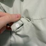 Lululemon  Full Day‎ Ahead Button Front Shirt in Pastel Green Size 4 Photo 4