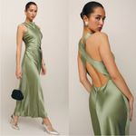 Reformation NWT Casette Silk Dress Photo 1