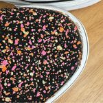 Vans Authentic Neon Paint Splatter Lace Up Sneakers Black Pink 5.5 Men 7 Women Photo 9