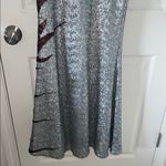 Camille La Vie Camille La Via Sequins Gatsby Art Deco Dress Silver and Maroon Size 4 Photo 10