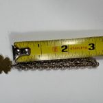 Vintage Avon Gold Tone Four Leaf Clover Charm Bracelet Lucky Chain Retro Jewelry Photo 4