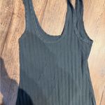 Aerie  Black Ribbed Maxi Dress Photo 1