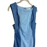 Anthropologie  Pilcro‎ The Kendall Sleeveless Mini Dress Denim Edition Size 4 Photo 5