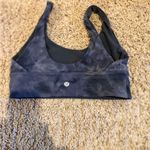Lululemon  athletica Reversible Diamond Dye Bra Graphite Gray Size 8 Photo 2