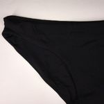 Becca  Ribbed Bikini Bottom Black Sz M Photo 8