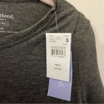 Motherhood Maternity Gray/Black Crewneck T-Shirt Nursing Top S Comfy Casual NEW Photo 4