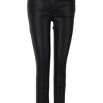 Abercrombie & Fitch high rise leather skinny jeans Photo 0