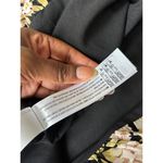 En Saison Black and White Ditsy Floral Dress Size Medium Photo 9