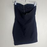 Have & Have Black Strapless Super Mini Formal Cocktail Dress Y2k Style Large Photo 8