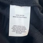 EXPRESS  Short Sleeve Cropped Cardigan Lightweight All Seasons Button Down Black Photo 5