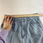 VINTAGE 2000's Y2K Chic Size 18 Denim Baggy Shorts Long 8” Bermuda Women's Light Blue Photo 9