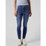 Athleta Skulptek distressed athletic stretchy size 2 jeans Photo 4