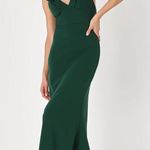 Lulus Hunter Green Formal Dress Photo 0