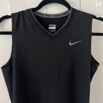 Nike  Pro Fitted Black V-Neck Tank Photo 5