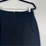 CAbi  Agency jersey Stretch Ponte Skirt Black Sz 6‎ Photo 2