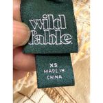 Wild Fable NWT Women's Size XSmall Tube Cargo Denim Jumpsuit Off White Pockets Photo 2