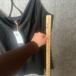 Skies Are Blue  Woman Size Large NWT Cowl neck strappy satin like cami top Photo 4