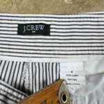 J.Crew  Women’s Size 8 Striped 100% Cotton Shorts‎ Nautical Summer Photo 5