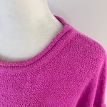 Lumière New Boxy Pocket Pullover Sweater Pink Photo 3