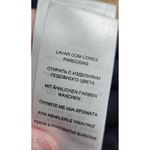 Ralph Lauren Lauren  Black Long Sleeve Knit Top Gold Button Shoulder Detail XL Photo 7