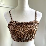 Lulus Cheetah Leopard Print Brazen Behavior Cropped Tank Bralette - XS Photo 1