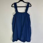 Lake Pajama Lolly Swiss Dot Mini Sleep Dress Navy Blue Women’s XL Nightgown Photo 1