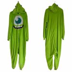 Disney Pixar Monsters Inc Mike Wazowski Onesie Pajama Cosplay Size M NEW Green Size M Photo 1