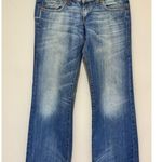 Women's Vintage Indian Rose Wide Leg Loose Fit Denim Blue Jeans 32 X 33 Low Rise Photo 9