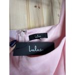 Lulus NWT  Glamorous Disposition Light Pink Ruched Maxi Dress Bridesmaid Size XL Photo 6