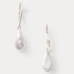 Ralph Lauren  Silver Drop Earrings NWT Photo 1