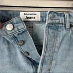 Reformation high waist distressed jean shorts 25 Photo 8