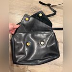 Salvatore Ferragamo Vintage  Black Leather Shoulder for Saks Fifth Avenue Photo 4