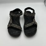 Teva  Women's Sandal 9 Black‎ Sport Hiking Water Strap Sandals Pattern Outdoor Photo 1
