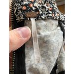 Free People  Baby's Got It Denim Convertible Halter Floral Cotton Mini Dress Sz 8 Photo 5